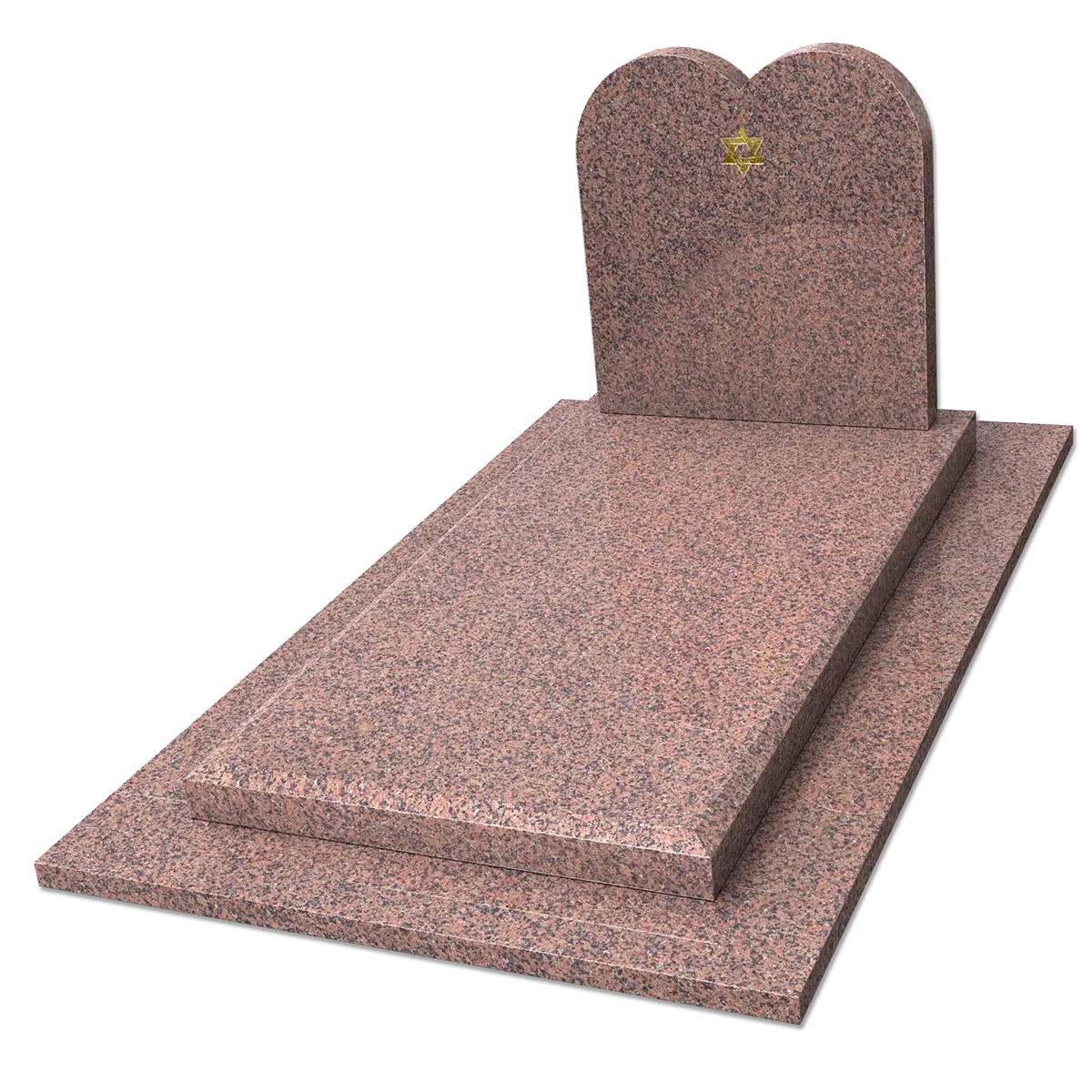 Monument Israélite avec stèle table de Loi 