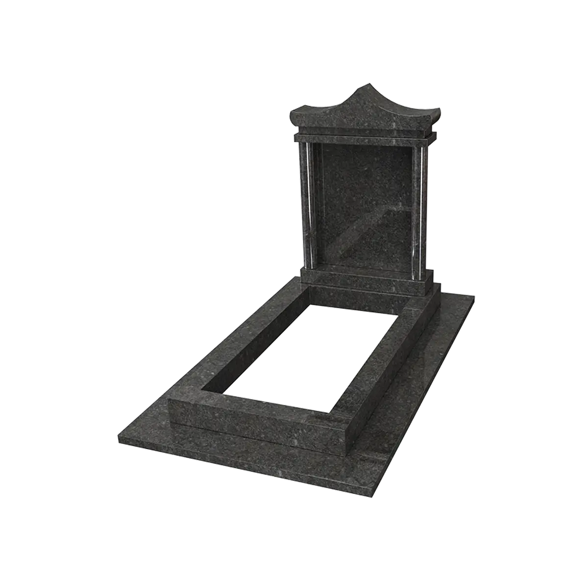 Monument Chinois entourage modèle pagode avec colonnes en Noir Afrique