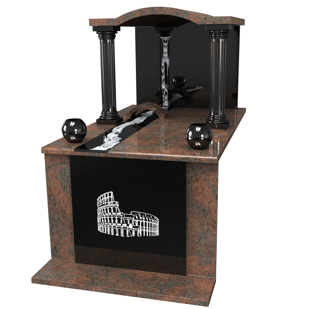 Monuments Hors Côte – illustration d'un produit funéraire