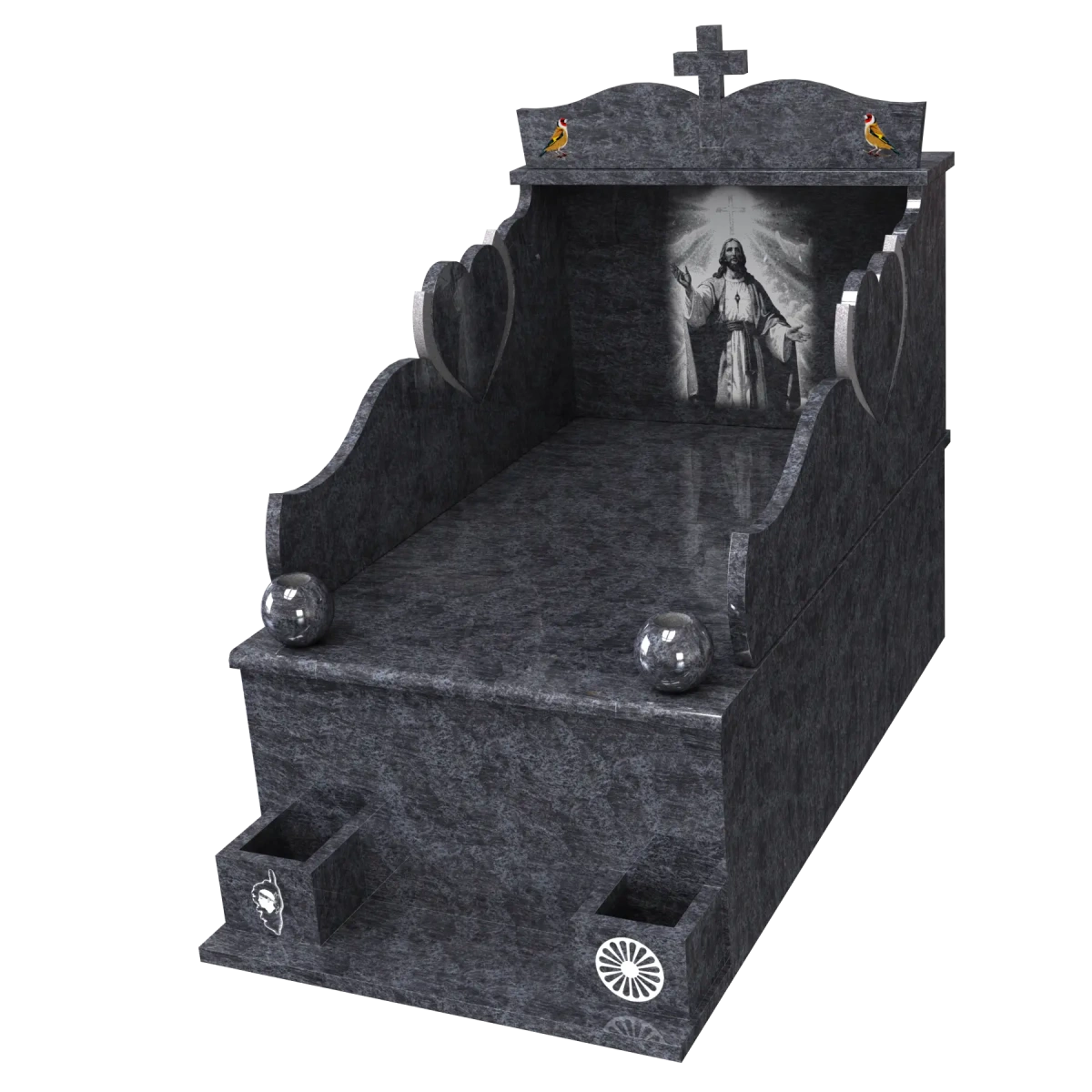 Monuments Hors Côte – illustration d'un produit funéraire