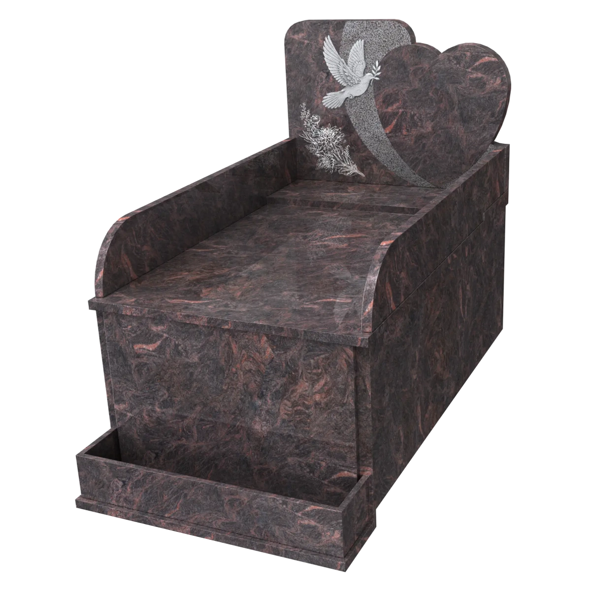 Monuments Hors Côte – illustration d'un produit funéraire