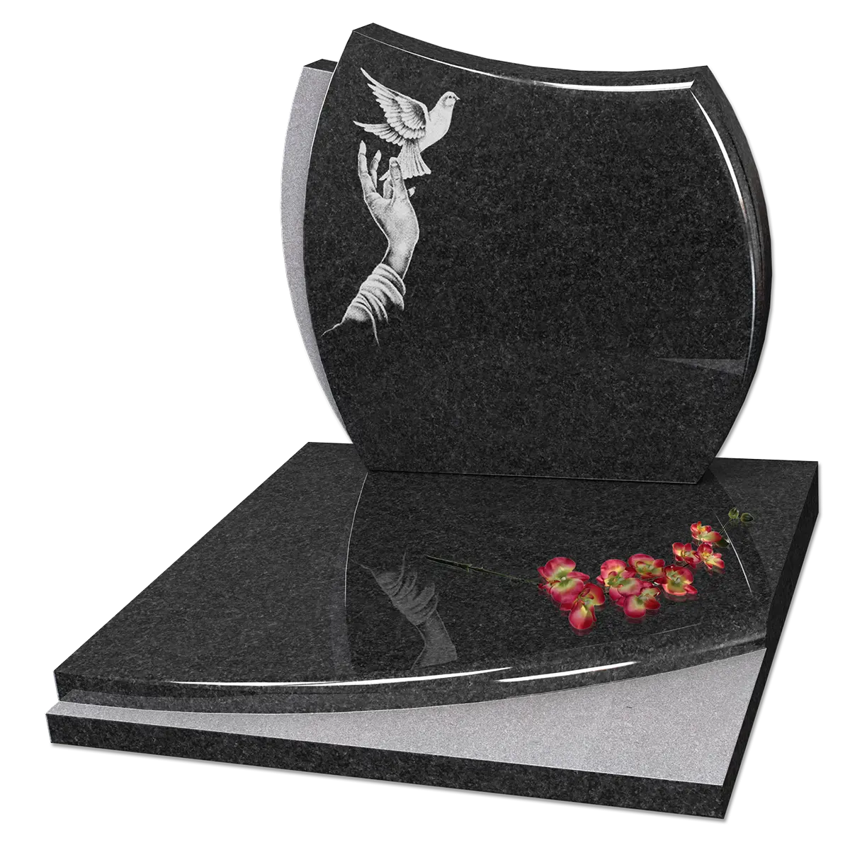 Cinéraire avec décaissés en Noir Afrique