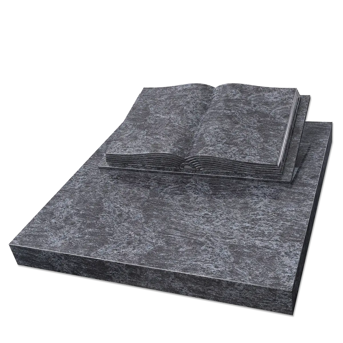 Cinéraire avec tombale livre en Mass Blue