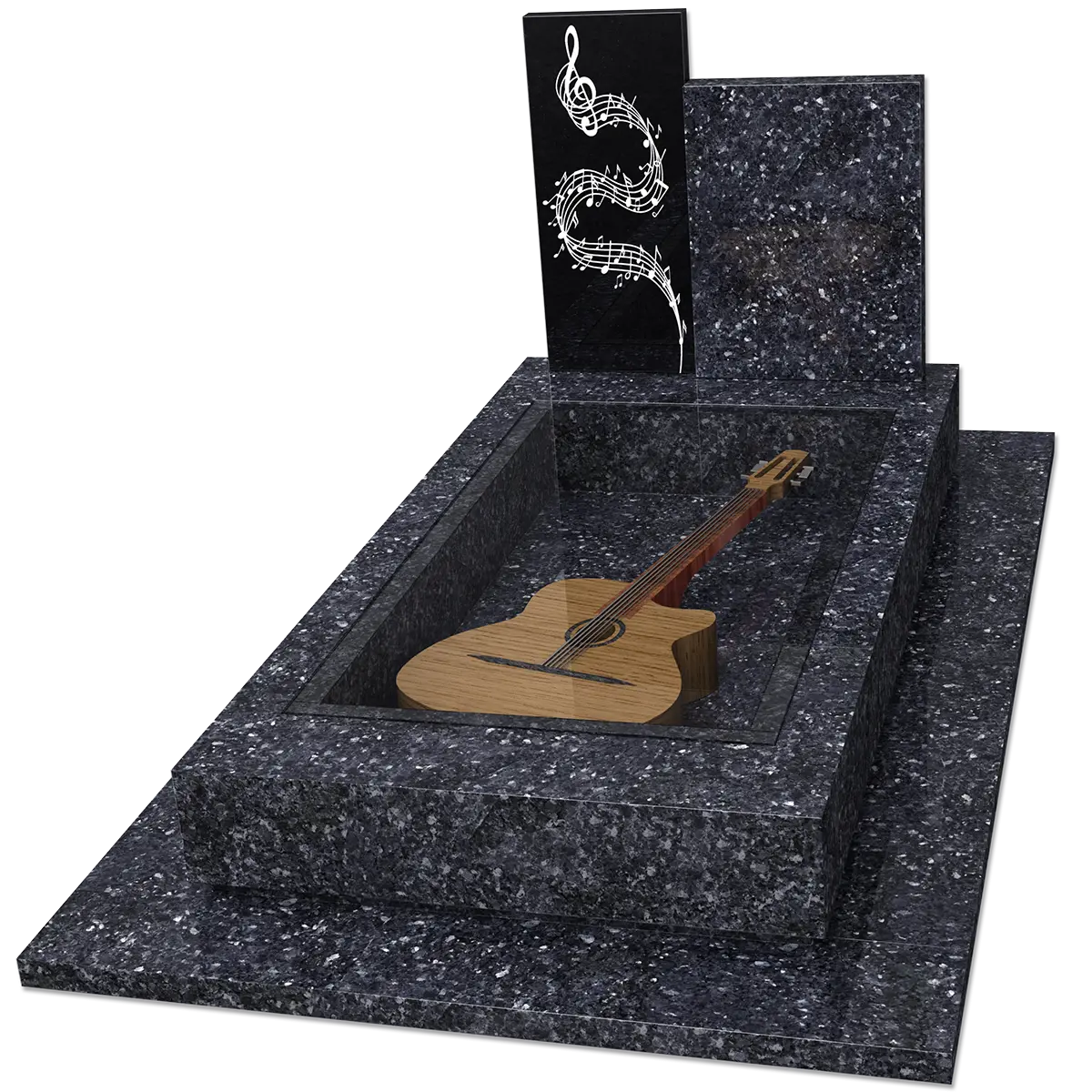 Monument compartiment souvenir en Labrador Bleu HQ