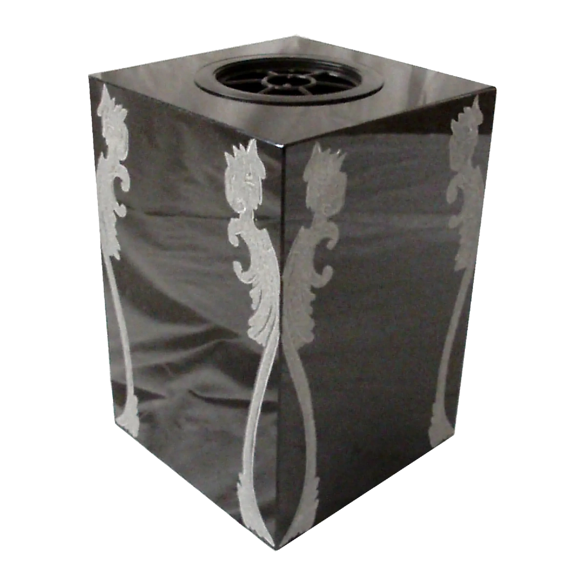 Vase S4 haut de gamme en Noir Fin